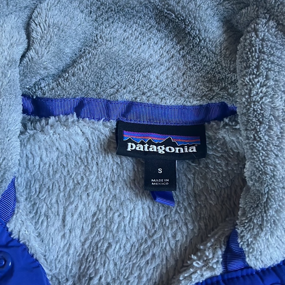 Grey Small Patagonia Fleece Pullover - Picture 2 of 4